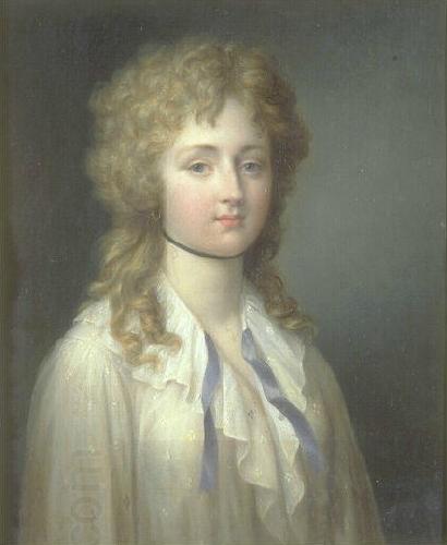 Jean-Pierre Franque Portrait of Louise Adelaide de Bourbon China oil painting art